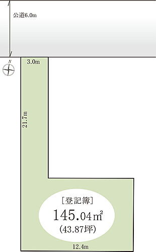 千葉県松戸市小金原５丁目 建築条件付土地