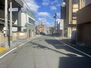 オレンジ　常磐湯本町三函　ＪＲ常磐線湯本駅近く　商業地域 前面道路含む現地写真