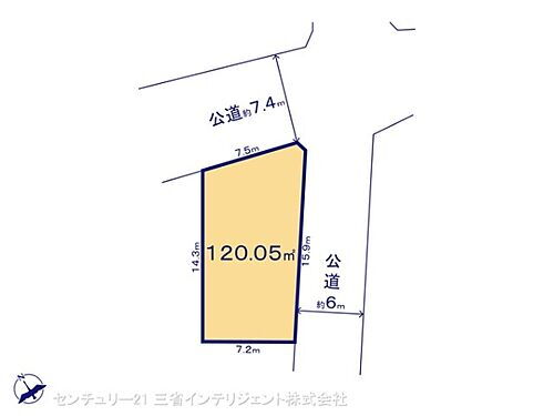 埼玉県三郷市戸ケ崎１丁目 土地