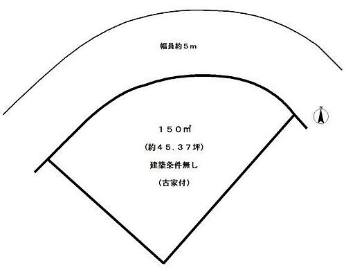 京都府京都市右京区梅ケ畑高鼻町 土地