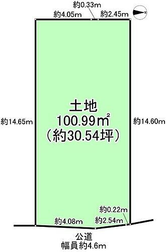 大阪府松原市立部１丁目 土地
