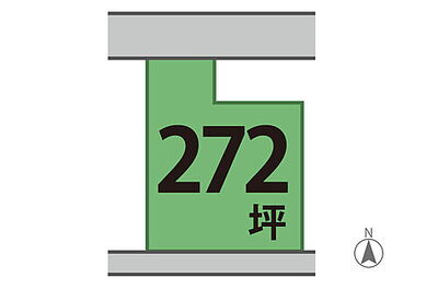 海南市重根 北側・南側二方道路に面する土地です。土地面積は272.95坪あるため、様々なプランをご検討いただけます。実際の日当たりや隣家との間隔を考慮した設計・建築が可能です。