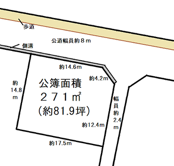 売地　愛西市佐屋町道西　ＮＳ