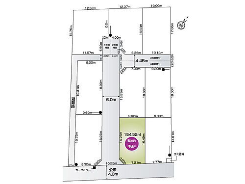 埼玉県鴻巣市松原３丁目 建築条件付土地