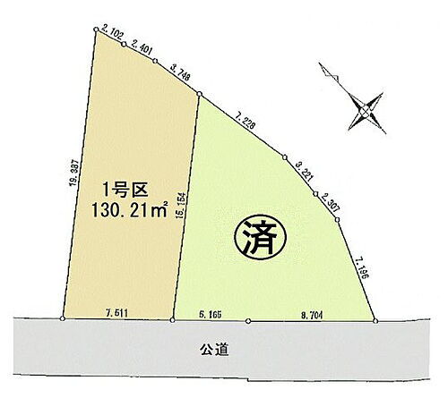 東京都福生市大字福生 土地