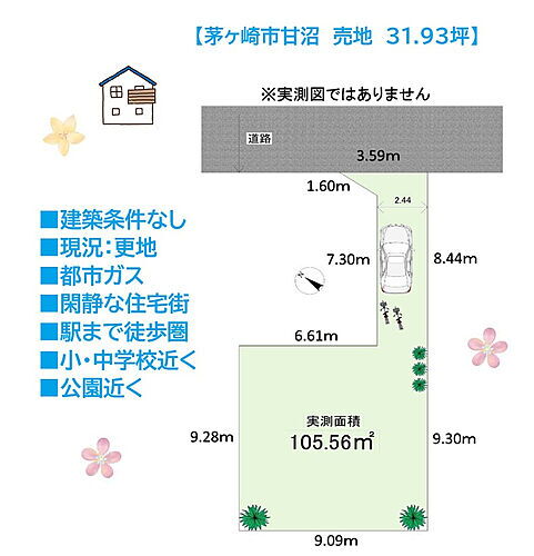 神奈川県茅ヶ崎市甘沼 土地