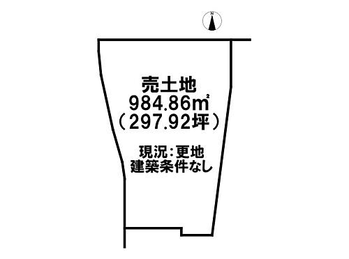 奈良県北葛城郡上牧町大字上牧 土地