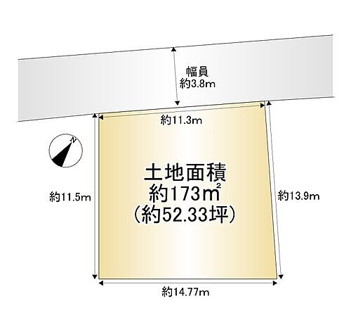 三重県名張市新田 土地