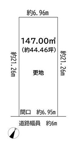 京都府京都市北区上賀茂薮田町 建築条件付土地