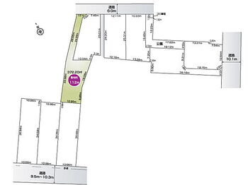 加須市南小浜 4号地　敷地面積　372.20？(112.58坪)