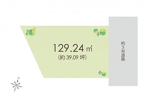 東京都東久留米市小山５丁目 土地