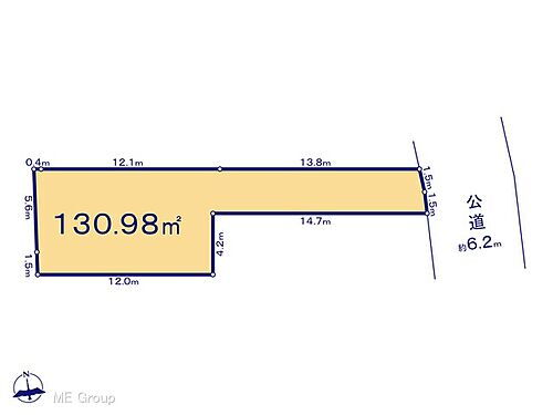 埼玉県川越市中台３丁目 土地