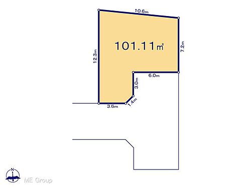 埼玉県新座市石神２丁目 土地