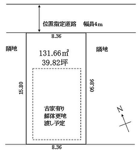 埼玉県鶴ヶ島市大字鶴ヶ丘 土地