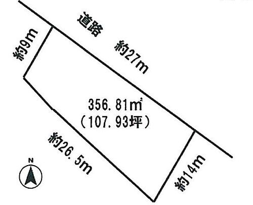 愛知県西尾市道光寺町寺内下 土地