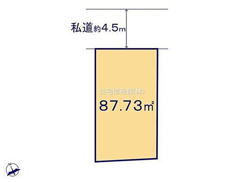 昭島市朝日町２丁目 区画図です