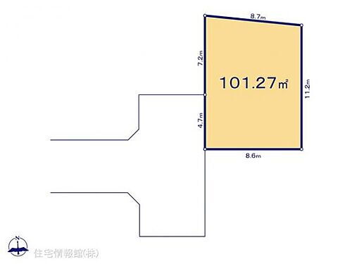 埼玉県新座市石神２丁目 土地