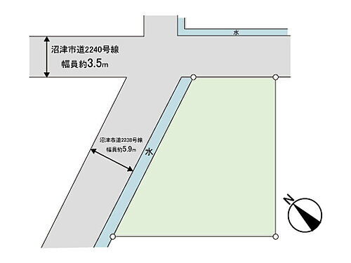 静岡県沼津市柳沢 片浜駅 土地 物件詳細