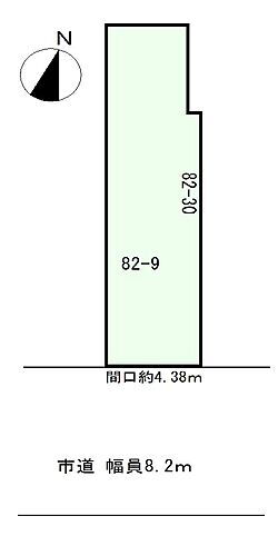 静岡県静岡市清水区追分１丁目 土地