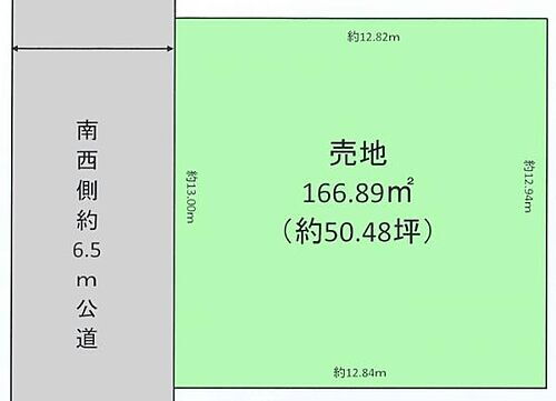 埼玉県日高市大字中鹿山 土地