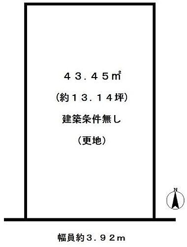 京都府京都市右京区太秦西蜂岡町 土地