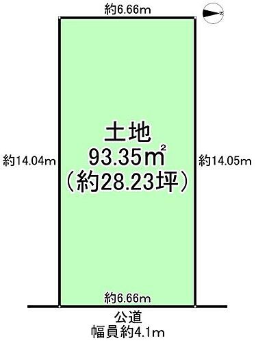 大阪府堺市中区福田 土地