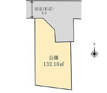 厚木市戸室３丁目　売地　建築条件無し