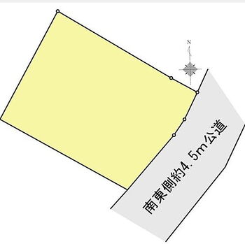 浦賀　建築条件無し　３５坪超の南東向きの土地 ■建築条件無しの為、お客様のお好みの工務店にて自由に建築いただける物件です