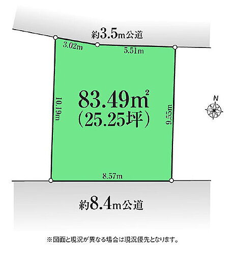 千葉県千葉市稲毛区稲毛東2丁目 稲毛駅 土地 物件詳細