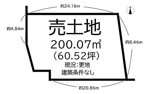 奈良県葛城市林堂 土地