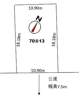 北海道亀田郡七飯町大川２丁目 土地