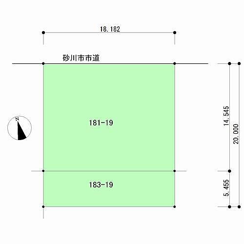 北海道砂川市晴見三条北８丁目 170万円