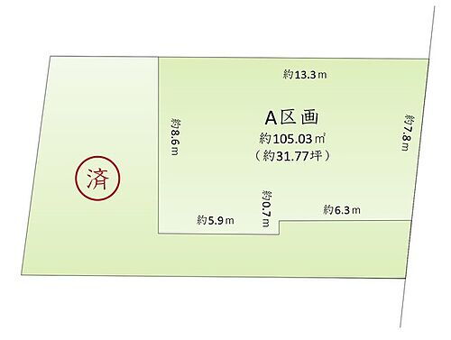 東京都目黒区中町２丁目 土地