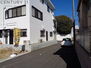 神戸市灘区篠原本町売り土地 前面道路含む現地写真