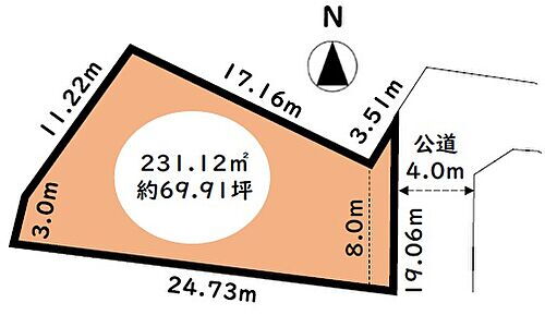 埼玉県越谷市大字大林 土地