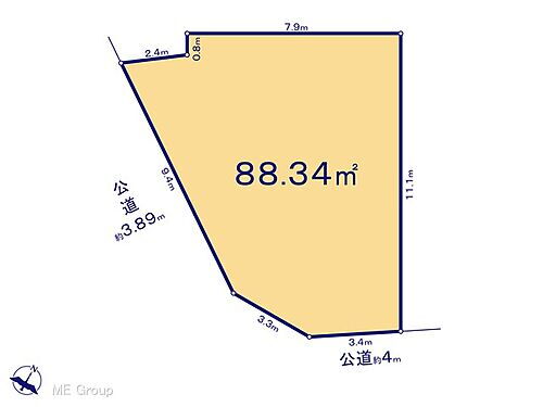 埼玉県志木市本町２丁目 土地