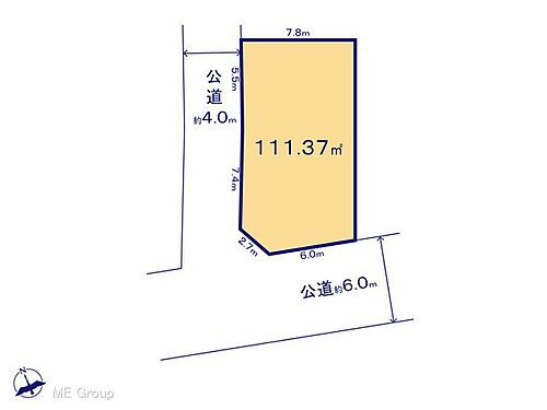 千葉県柏市松葉町７丁目 土地