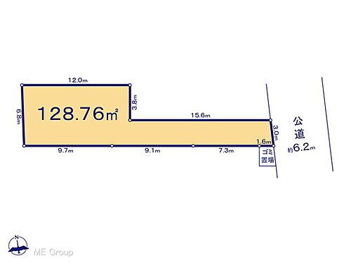 埼玉県川越市中台３丁目 土地