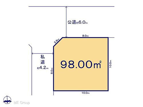 埼玉県春日部市備後西５丁目 建築条件付土地