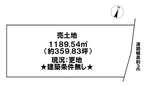 滋賀県長浜市野瀬町 土地