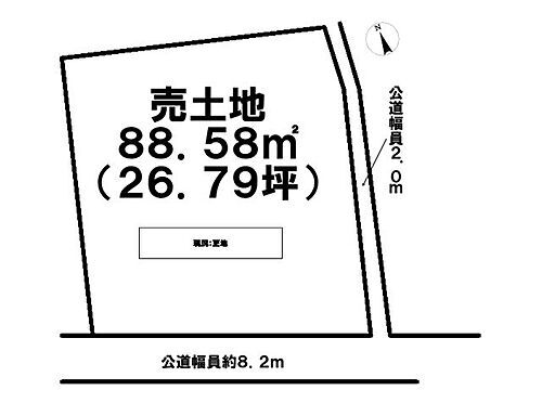 愛知県江南市野白町野白 江南駅 土地 物件詳細