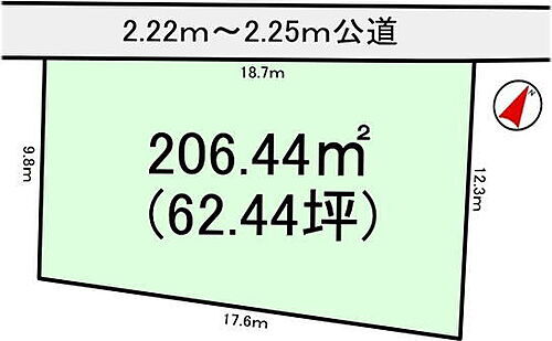 茨城県水戸市西原1丁目 赤塚駅 土地 物件詳細