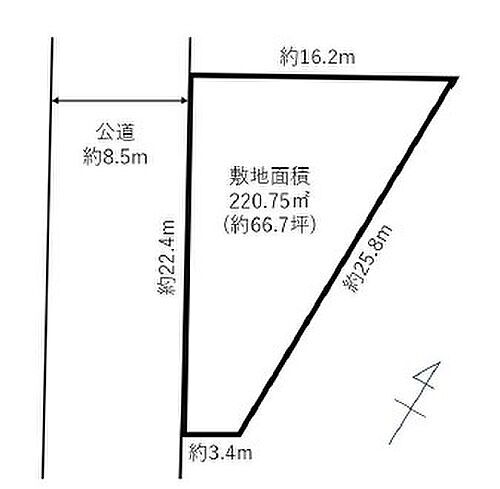 千葉県船橋市八木が谷３丁目 土地