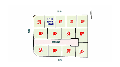 奈良県天理市西長柄町 建築条件付土地