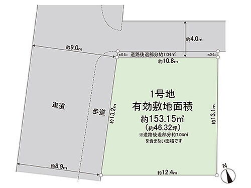 栃木県宇都宮市双葉２丁目 土地