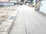 福島市森合２期　売地　区画２　２号棟 前面道路です。