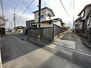 仙台市青葉区子平町　建築条件無し売地 前面道路です。