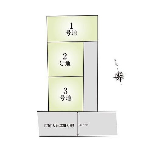 ヴェルビレッジ西土井５期 【分譲地区画図】
