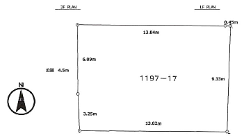 神奈川県厚木市愛名 土地