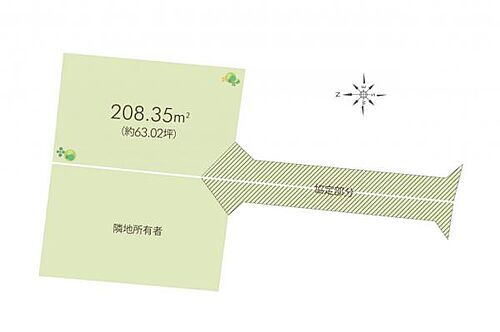 埼玉県日高市武蔵高萩２丁目 土地